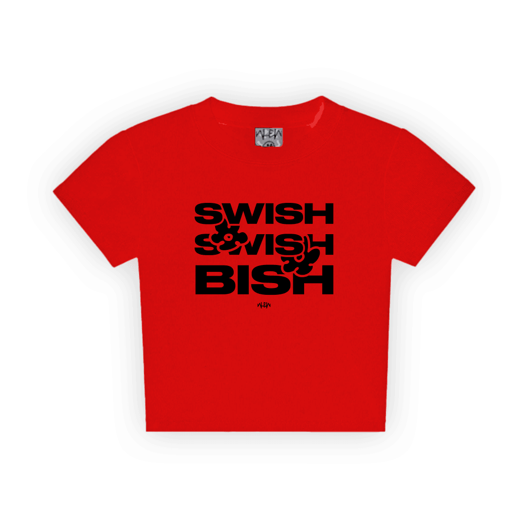 Kırmızı Bish Baby Tee